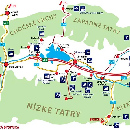 Olivia A Olympia Liptov شقة